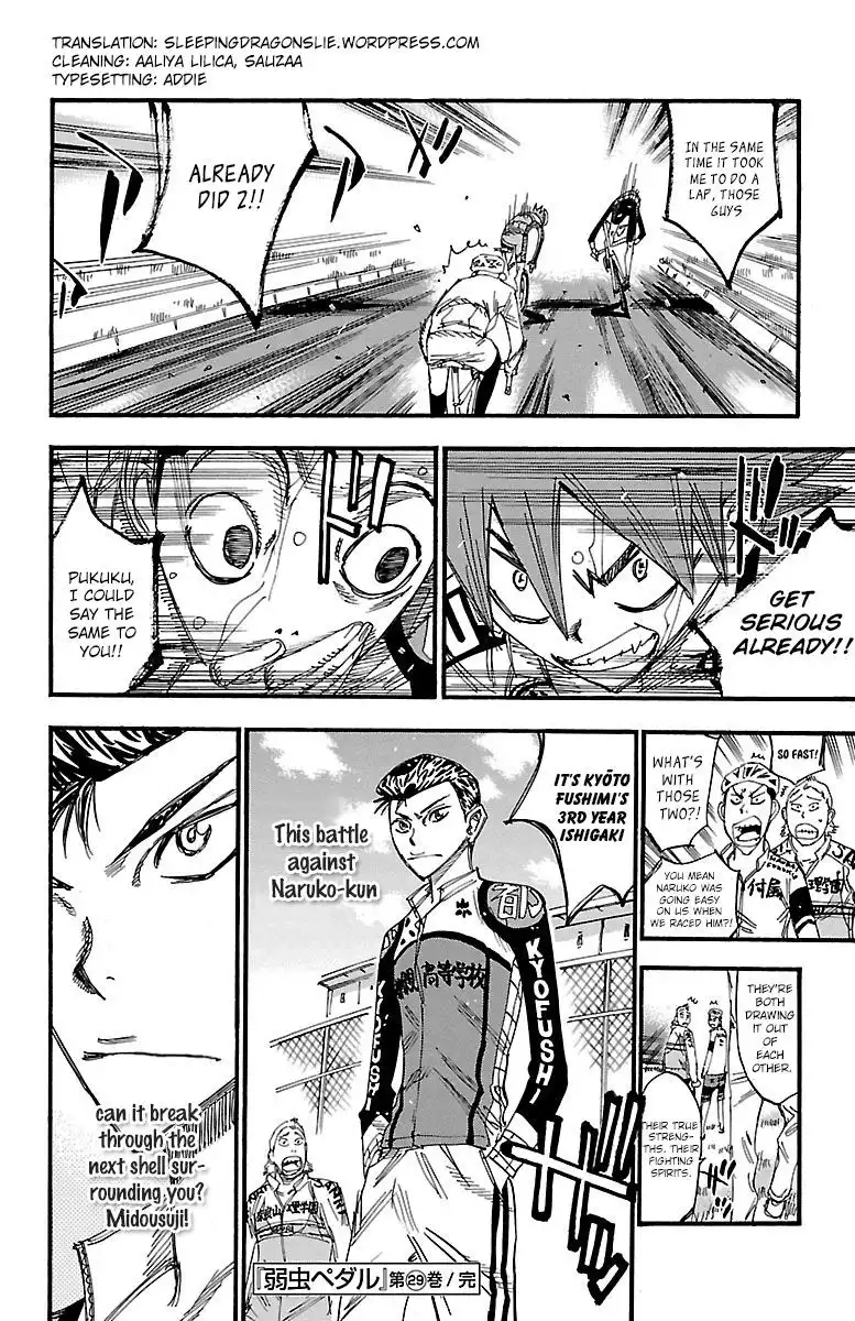 Yowamushi Pedal Chapter 252 15